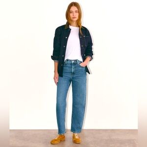 Everlane Women's Straight Leg Jeans - Blue